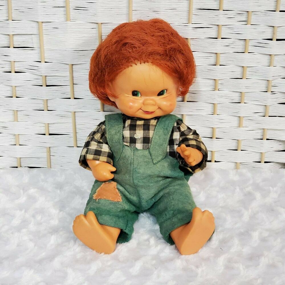 1957 Stups von Charlot Byj Goebel 11" Boy Doll Vtg
